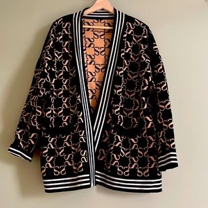 Sandro like new reversible cardigan. Fall winter collection